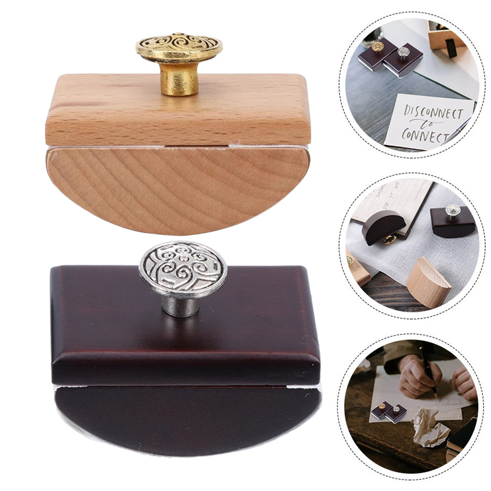 2Pcs Portable Wood Rocker Blot - Ink Blotter Paper review and price